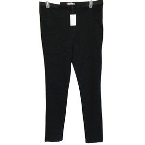 Altar'd State Women's XS Black Pull On Skinny Leggings blue topstitching